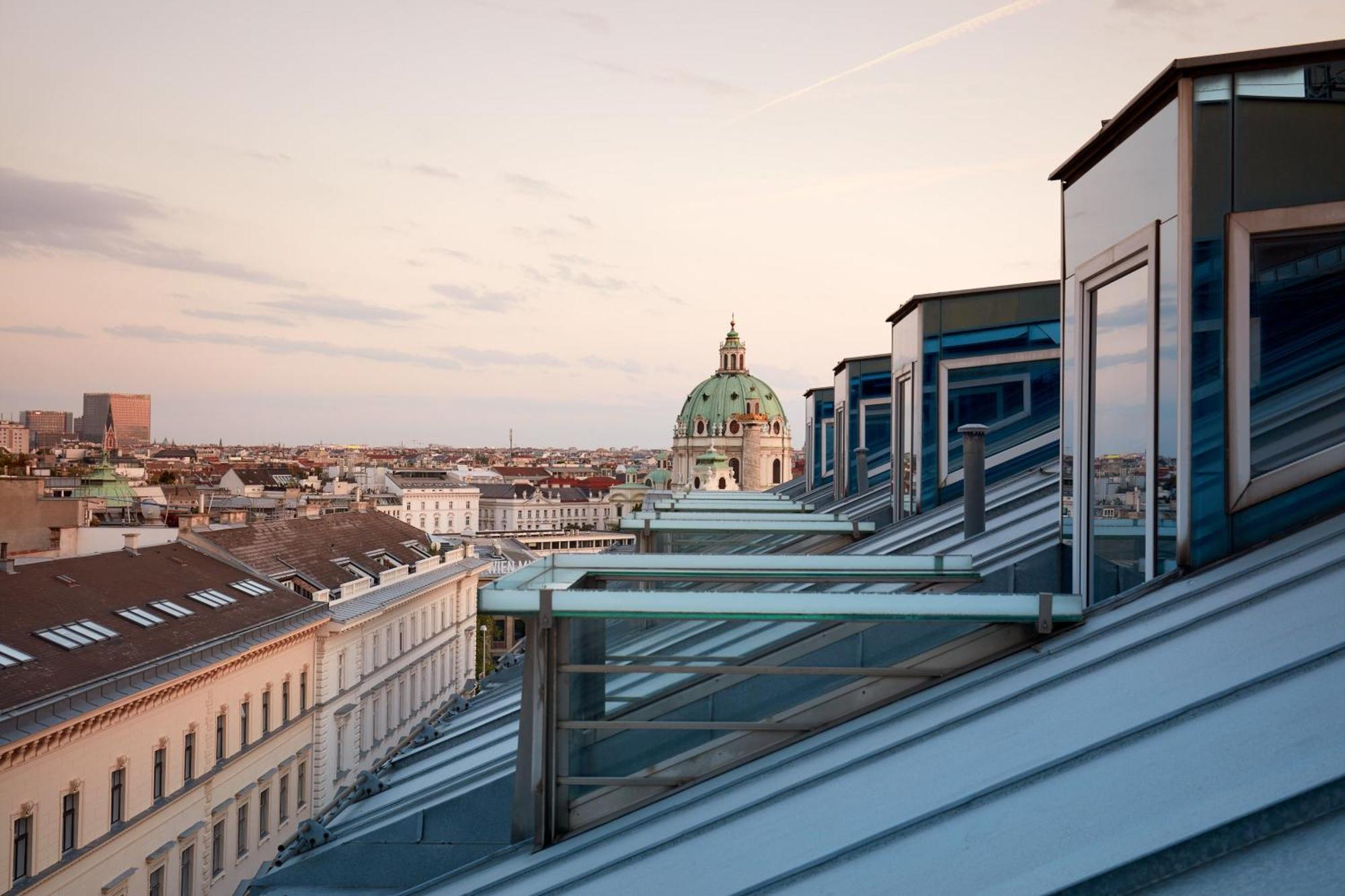 Hotel Imperial, A Luxury Collection Hotel, Vienna Esterno foto View from the rooftop