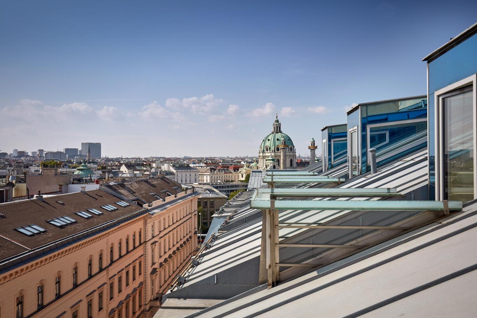 Hotel Imperial, A Luxury Collection Hotel, Vienna Esterno foto View from the roof terrace