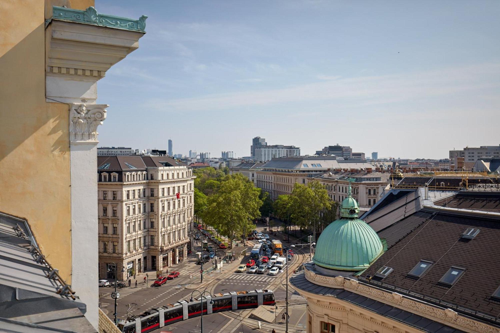 Hotel Imperial, A Luxury Collection Hotel, Vienna Esterno foto View from the hotel