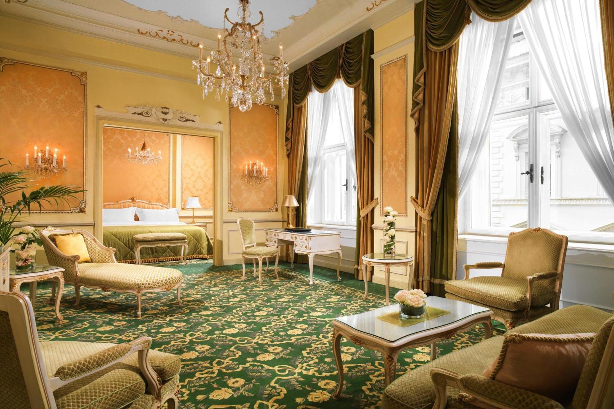 Hotel Imperial, A Luxury Collection Hotel, Vienna Esterno foto A suite at the Hotel Imperial